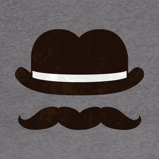 Twin bowler moustache by KrunkMunky